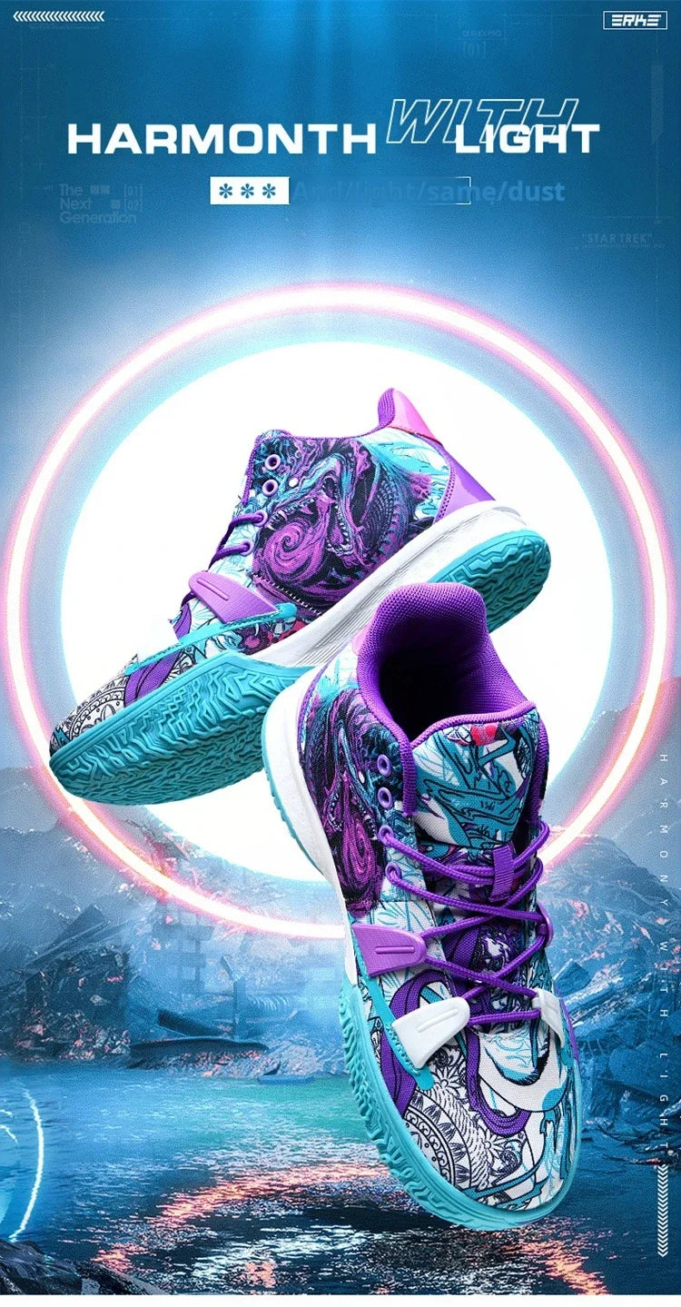 Basketball Shoes Cushion Anti Slip Sports Shoes Fitness Training Shoes Male Basketball Boots Basket Sneakers 2024 Couple Style