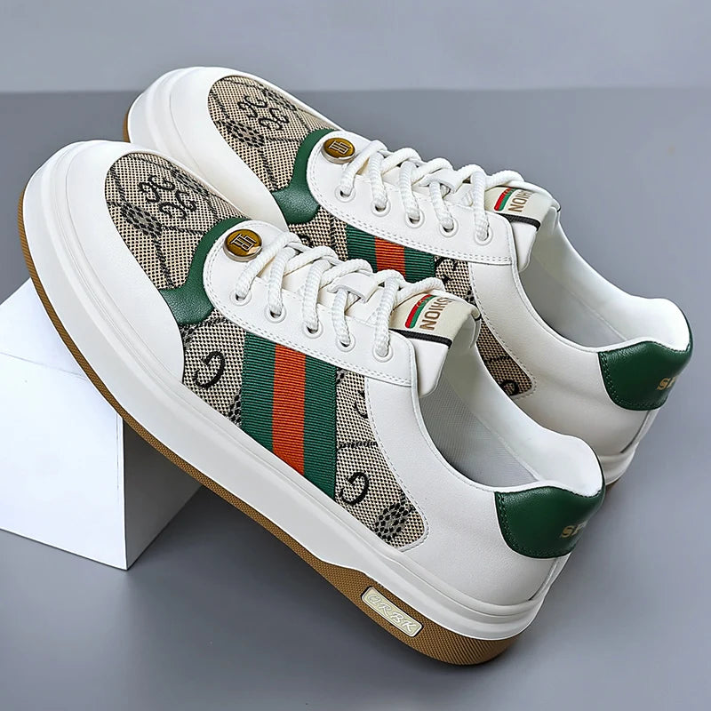 Men's Shoes Korean Style Breathable Shell Toe Trendy Versatile British Sports Men's Casual Shoes Sneakers