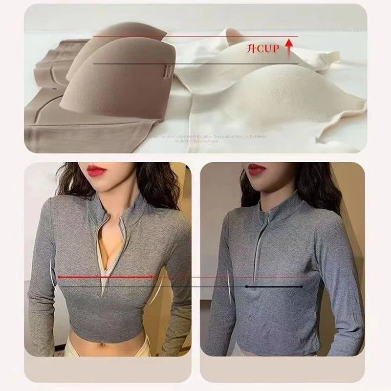 Push Up Seamless Bra Brassieres Soft Intimate Women's Underwear Sexy Female Intimates Womens Lingerie Front Closure