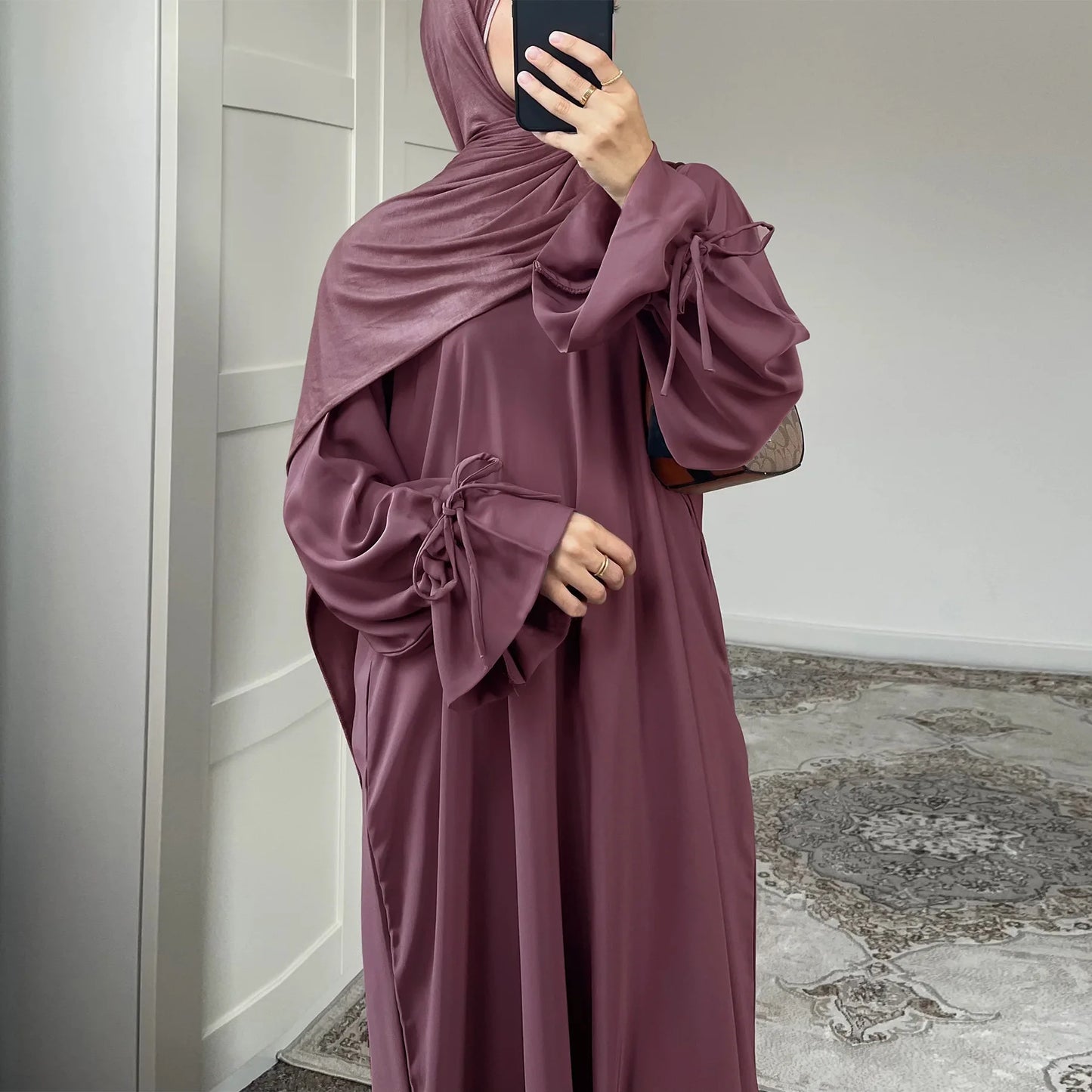 Ramadan Arabic Muslim Women Modest Dress 2025 Elegant Dubai Plain Abaya Islamic Church Clothing Fashion Loose Turkey Solid Robe