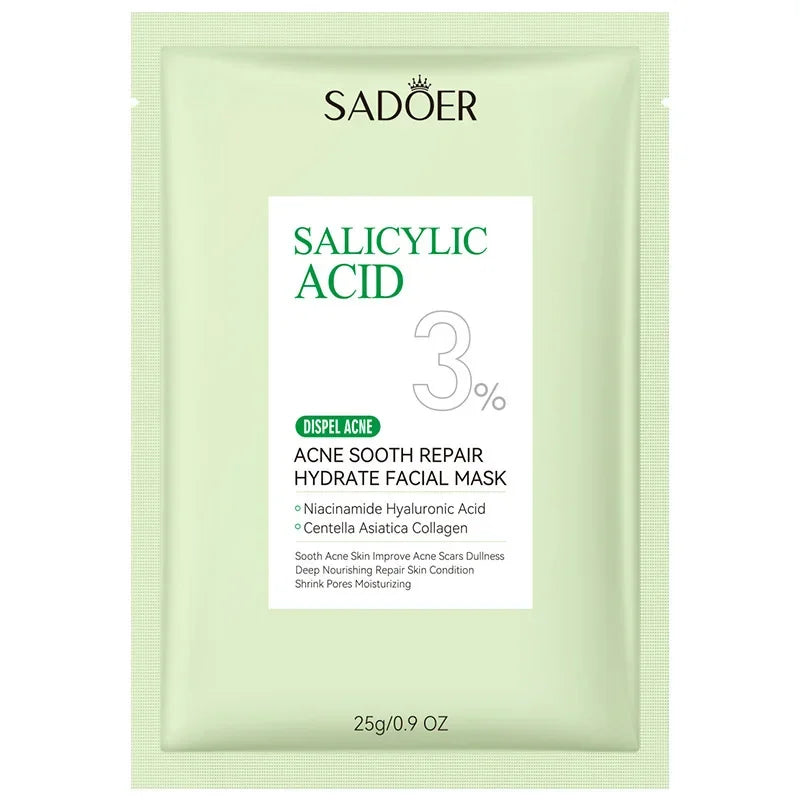 Salicylic Acid Cleansing Essence Lotion Moisturizing and Hydrating Face Cream Acne Amino Acid Skin Care Series
