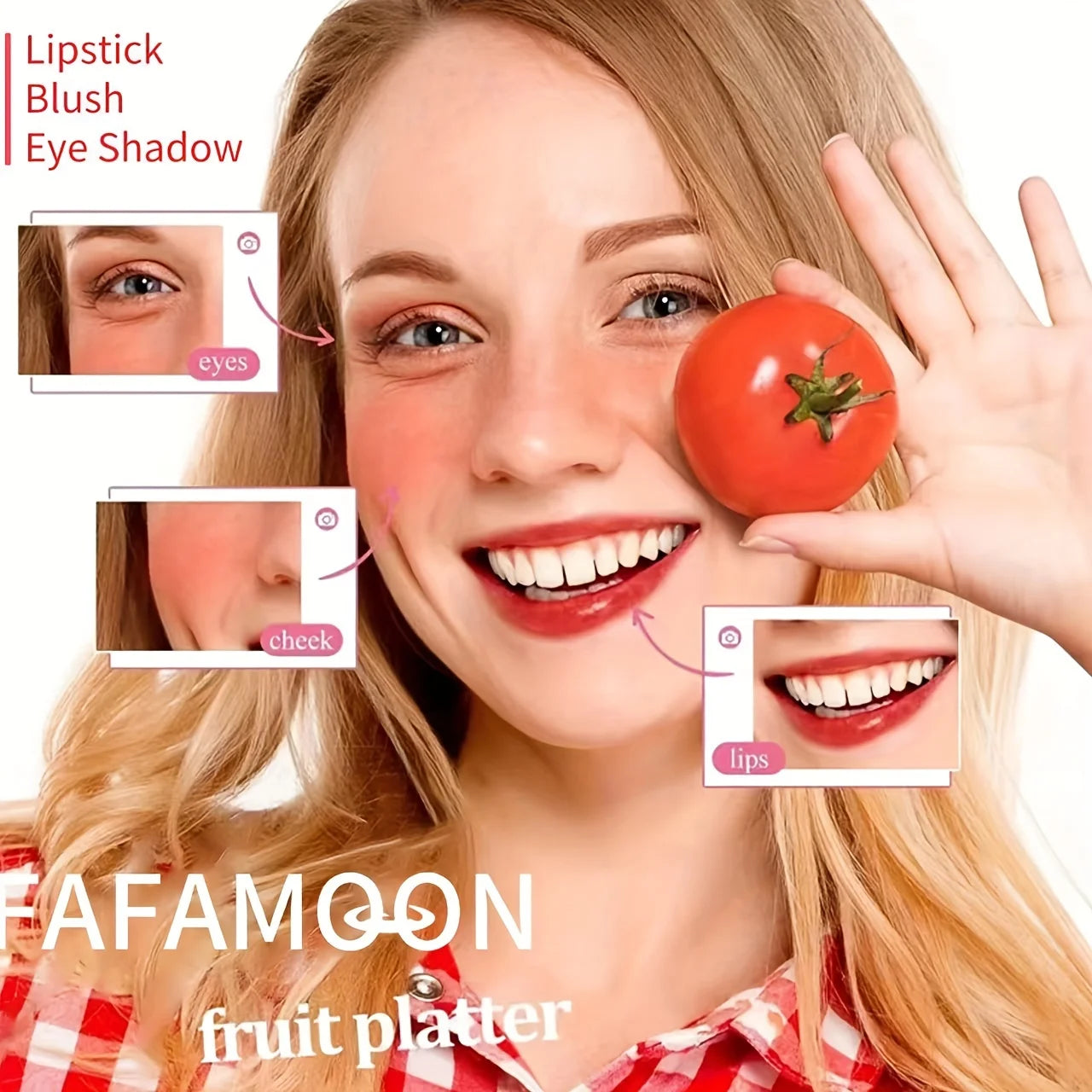 Fruity Lip Tint Water Gloss Tint, Moisturizing Waterproof Liquid Lipstick, Non-Stick, High Pigment, Long-Lasting Vibrant Colors