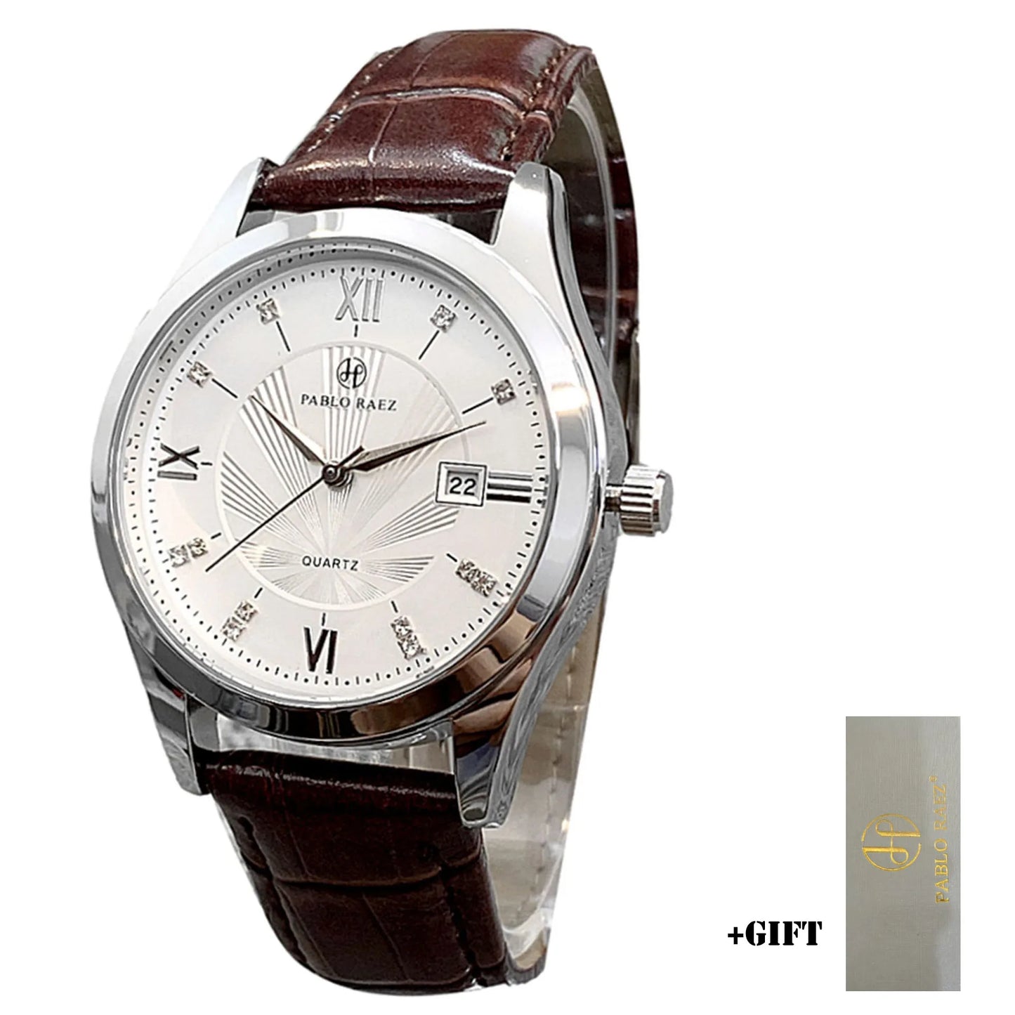 UTHAI High  Authentic Men Watch Brand Waterproof Leather Calendar Student Exam Table Male Fashion Quartz Clock Watches Has Box