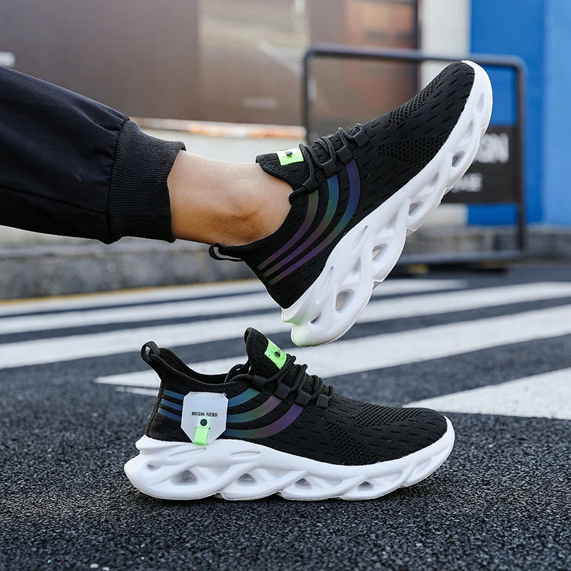 Sneakers for Men Summer Mesh Comfortable Outdoor Lightweight Hiking Sneakers Breathable Fashion New Running Casual Shoes Tennis