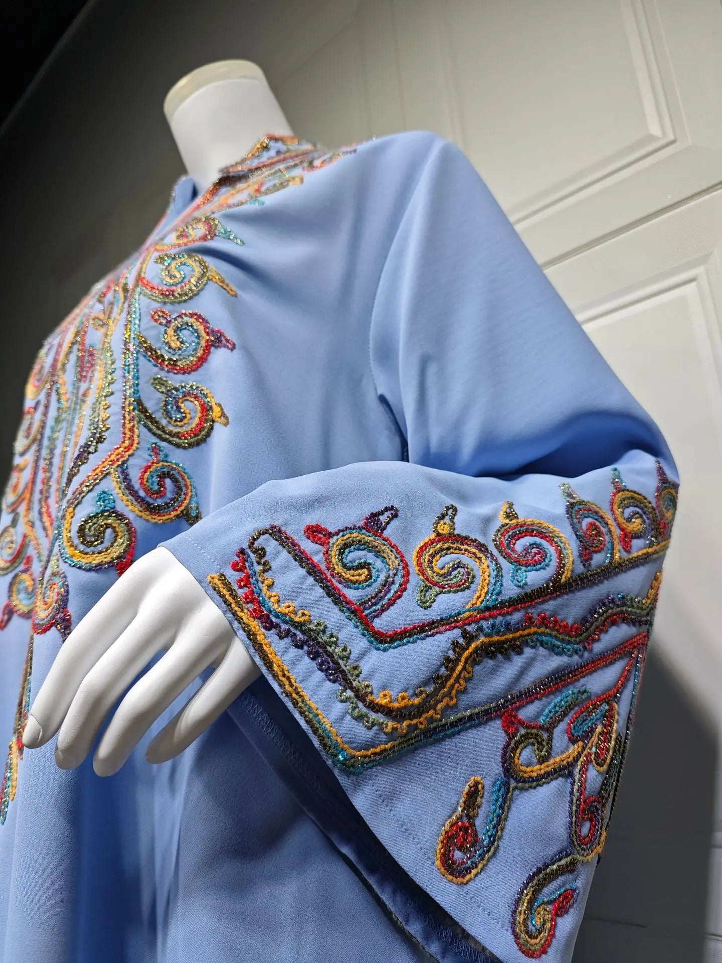 Ramadan Abaya for Women Muslim Embroidery Dress Dubai Kaftan Turkey Arab Robe Eid Djellaba Caftan Marocain Femme Jalabiya Kebaya