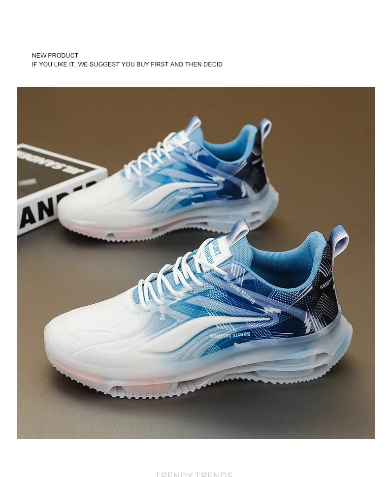 Fashion Sneakers for Men and Women,Non Slip Casual Sneakers Outdoor Athletic Sport Running Shoes Large Sizes 36-47