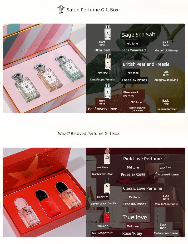[Official Authentic Products] French Perfume Lasting Fragrance Student White Collar Gift Gift Box for Male and Female Friends