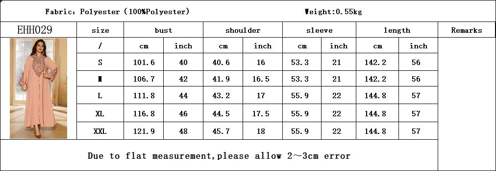 Ramadan Abaya for Women Muslim Embroidery Dress Dubai Kaftan Turkey Arab Robe Eid Djellaba Caftan Marocain Femme Jalabiya Kebaya