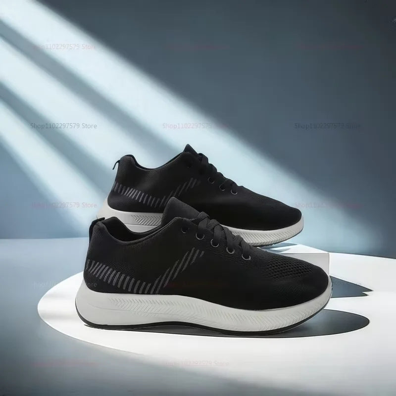 Men's youth outdoor casual shoes 2025 breathable sports running tennis walking sports shoes for training fitness exercises