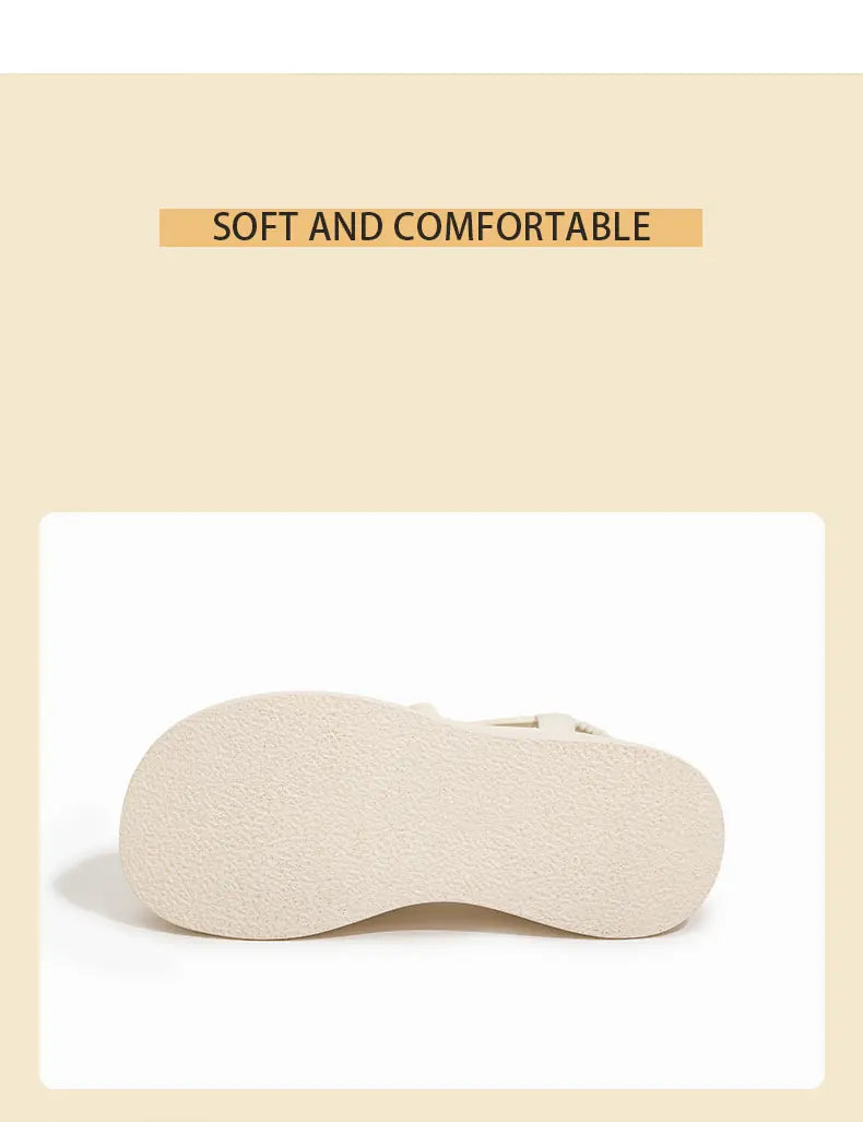 Women's Sandals Are Fashionable and Versatile. 2025 New Summer Style Outer Wear That Does Not Tire Your Feet. Platform Thick-Soled Women's Shoes. Non-Slip Roman Beach Shoes