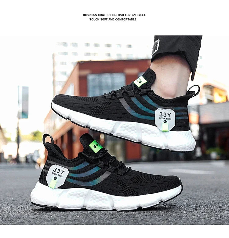 New Trend Breathable Casual Men's 2024 Spring and Autumn Sports Shoes Tenis Masculino Zapatillas Hombre Fashion Running Shoes