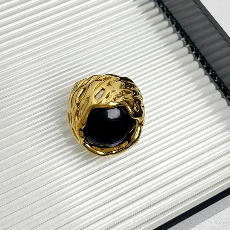 Fashion Jewelry Geometric Big Rings For Women Female Gifts Finger Accessories