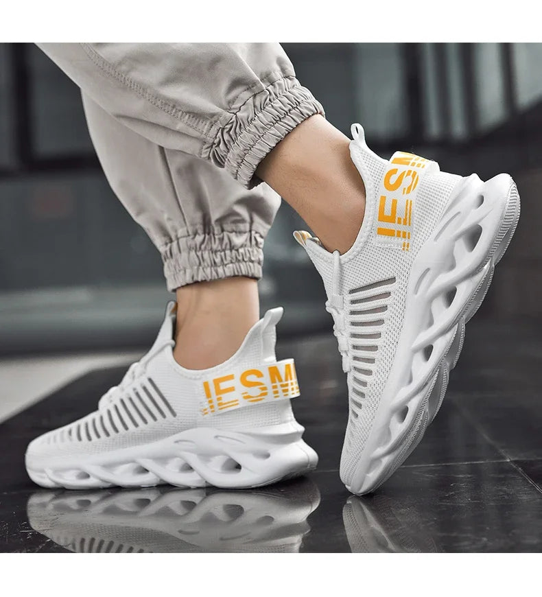 Unisex Mesh Sport Casual Shoes Men Sneakers Designer Breathable Sneakers Woman Chaussure Homme Plus Size 47 Men Running Shoes