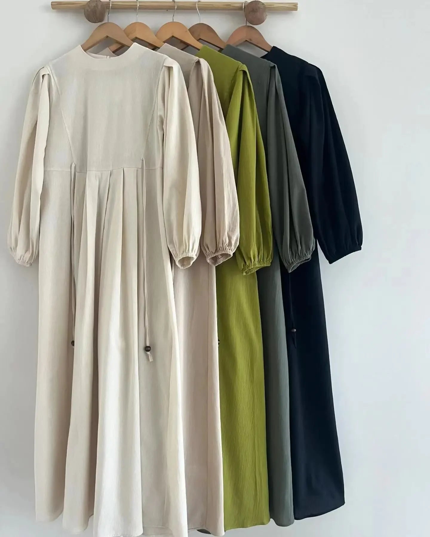 Eid Muslim Abaya Dress Women Modest Kaftan Jalabiya Lace Up Ramadan Morocco Dubai Abayas Islam Vestidos Arab Long Robe Dresses