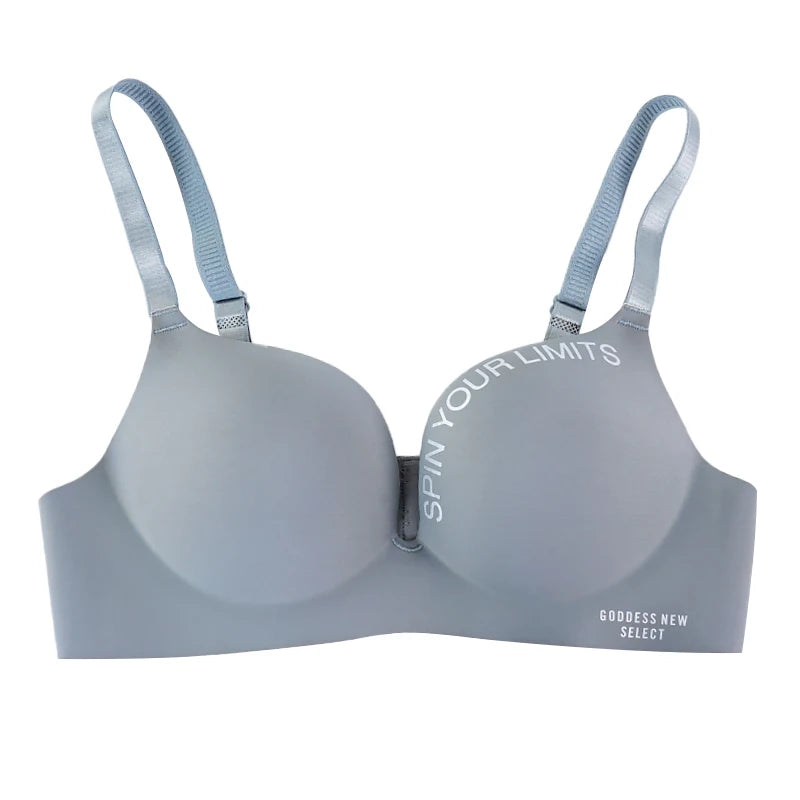 Seamless Bras for Women Push Up Bras No Wire Brassiere A B Cup Underwear Sexy Bralette Three Quarters(3/4 Cup)  Lingerie