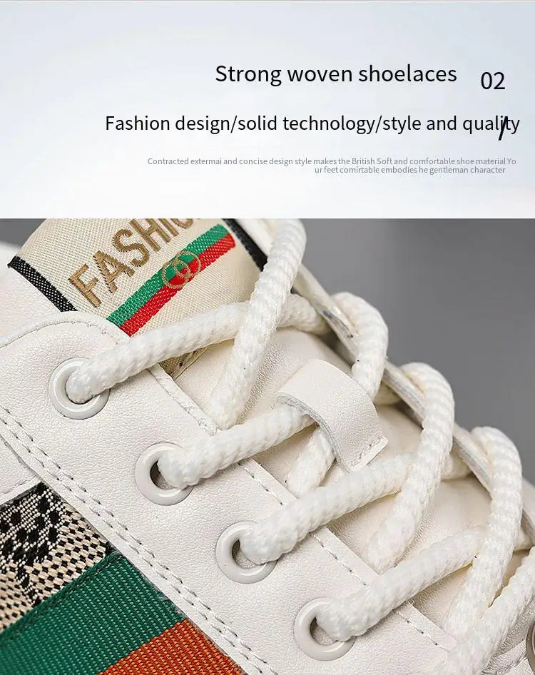 Men's Shoes Korean Style Breathable Shell Toe Trendy Versatile British Sports Men's Casual Shoes Sneakers