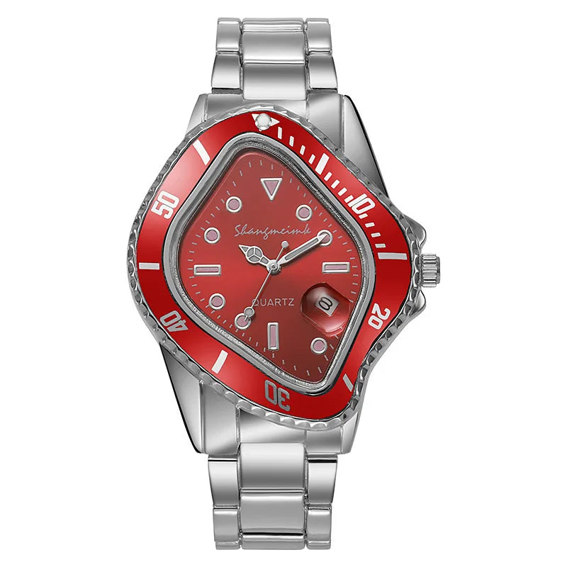 New Fashion Men Luxury Casual Quartz Watch Mens Famous Business Stainless Steel Watches For Gifts Relogio Masculino Male Clock