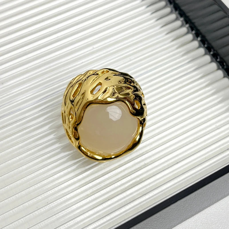 Fashion Jewelry Geometric Big Rings For Women Female Gifts Finger Accessories