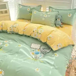 Pure Cotton Duvet Cover, Single Piece Quilt Cover, Student Dormitory Single Personality, Anti-static, Winter, 150x200x230cm