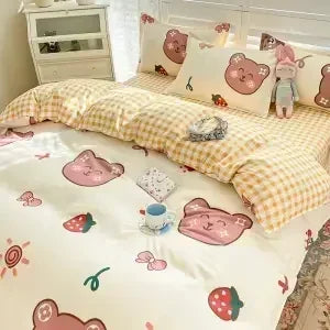 Pure Cotton Duvet Cover, Single Piece Quilt Cover, Student Dormitory Single Personality, Anti-static, Winter, 150x200x230cm