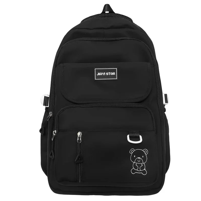 Backpack Female New Travel Bag High School Student Schoolbag Large Capacity Korean Version Leisure Computer