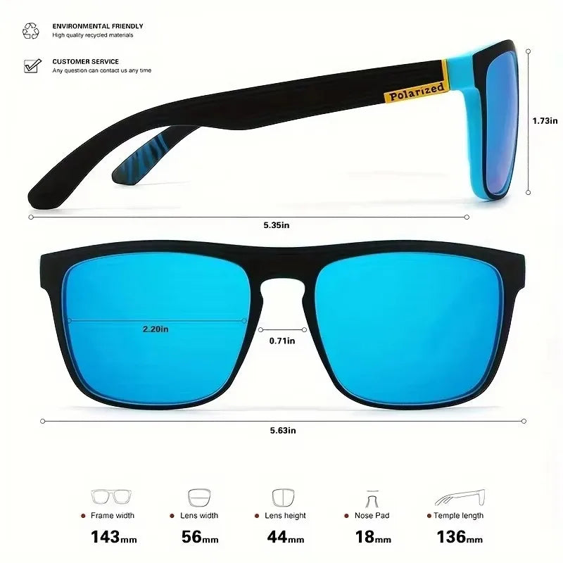 Fishing Sunglasses For Men and Women Classic Polarized Sunglasses For Driving, Fishing, Outdoor leisure Hiking, Mountain