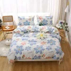 High End Bed Sheets Comfortable and Lightweight Duvet Cover Suitable for All Skin Types Male Female Students in All Seasons