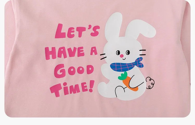 Kids Girls Printed T-shirt Autumn Cartoon Base Long Sleeve Baby Boys Top Versatile Pullover Bottom Children Girls Shirts