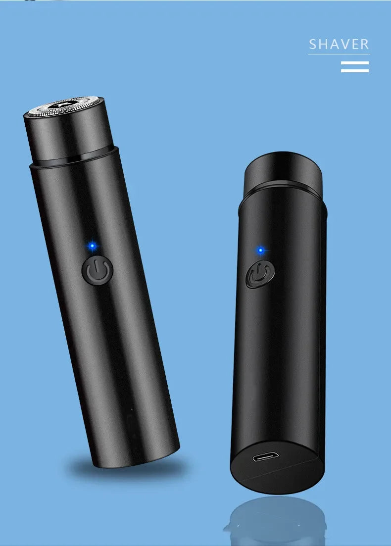 Portable Mini Electric Shaver Shaver Unisex Trimmer  USB Rechargeable Hairdressing and Shaving Tools Home Travel Car Use