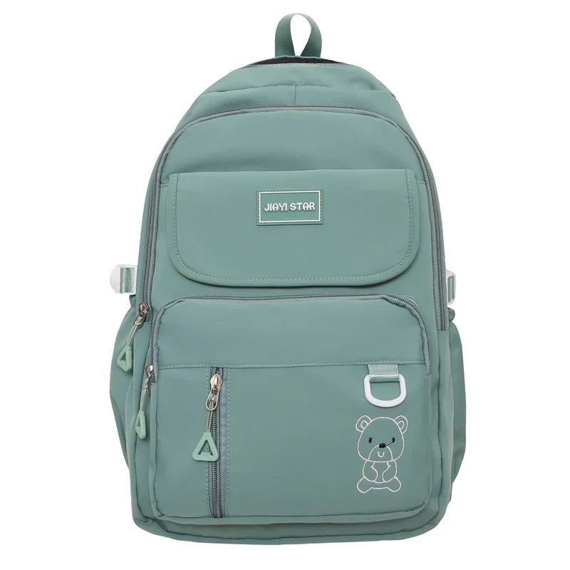 Backpack Female New Travel Bag High School Student Schoolbag Large Capacity Korean Version Leisure Computer