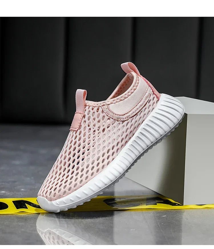 Sports Shoes for Children Summer Fashion Kids Running Shoes Boys Sneakers Tennis Girl Mesh Breathable Trainers Zapatillas Niño 8
