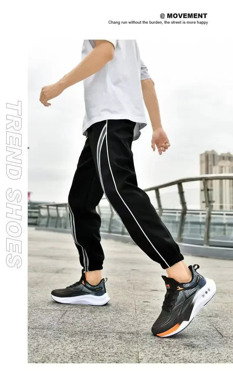 Running & Walking Men's Shoes - Lace-up, Lightweight, Comfortable & Breathable Tennis Sneakers