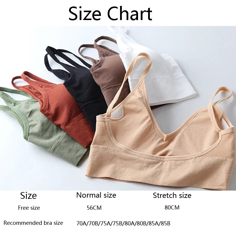 Seamless Women Push Up Bra Beautiful Back Bras Fitness Tops Brassiere Bralette Female Tube Top Underwear with Chest Pad