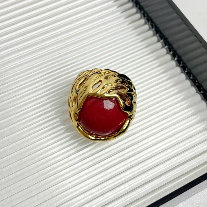 Fashion Jewelry Geometric Big Rings For Women Female Gifts Finger Accessories