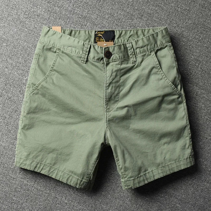 Shorts for Men with Zippers Cargo Pockets Man Short Pants Blue Cotton Loose Fashion No Logo Y2k Personalizate Korean Style Xl