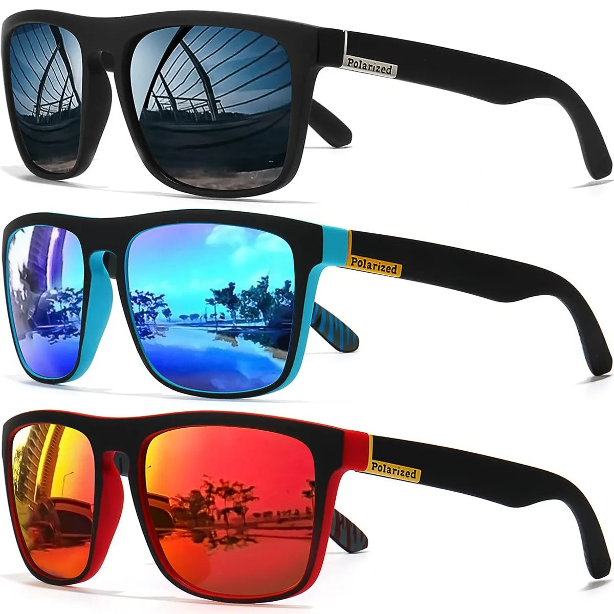 Fishing Sunglasses For Men and Women Classic Polarized Sunglasses For Driving, Fishing, Outdoor leisure Hiking, Mountain