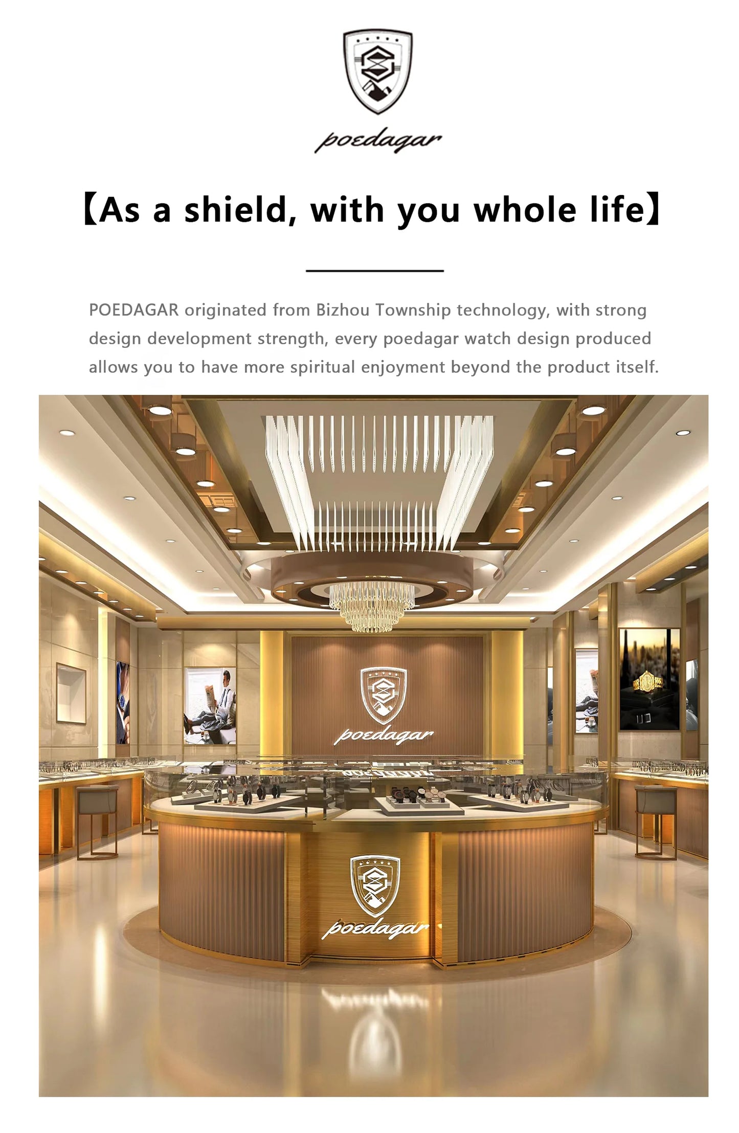 POEDAGAR Fashion Luxury Man Wristwatch Stainless Steel Quartz Watches for Men Waterproof Luminous Chronograph Sports Men's Watch