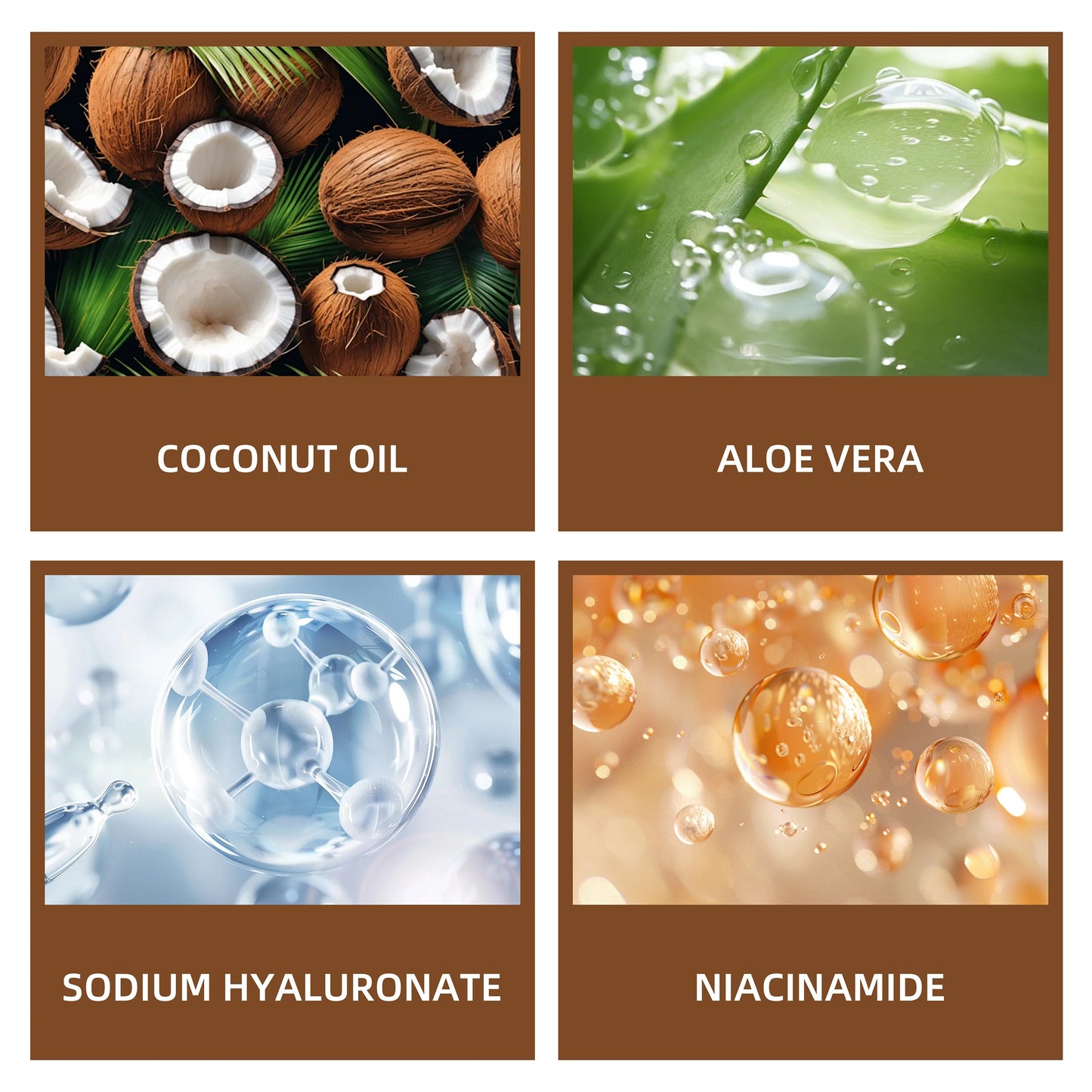 Ottilavie Coconut Oil Body Cream: With Coconut Oil & Aloe, Deep Hydration for All Skin Types, Non-Greasy, Ideal Gift