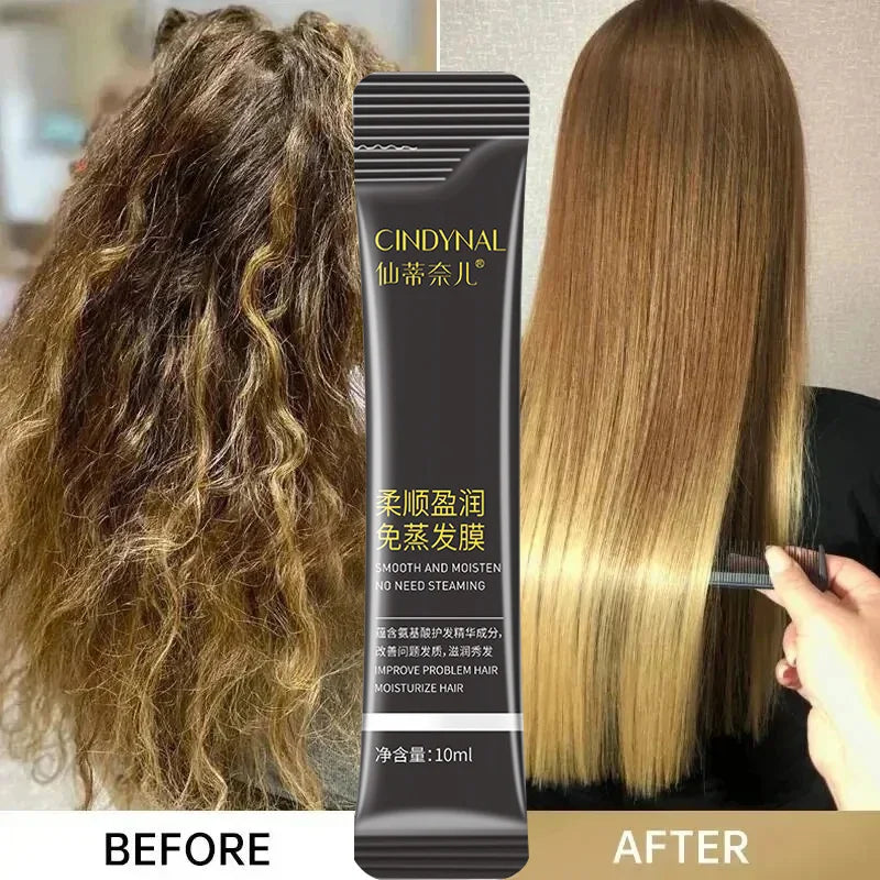Collagen Keratin Hair Mask For Dry & Damaged Hair Revitalizing Hair Straighten Soft Smooth Moisturize Hair Treatment Hair Care