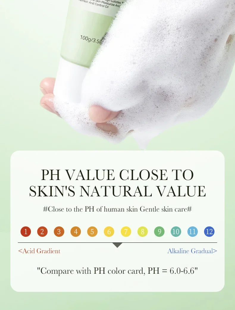 Salicylic Acid Facial Cleanser Face Wash Foam Face Cleanser Moisturizing Facial Cleansing Hydrating Skin Care Products