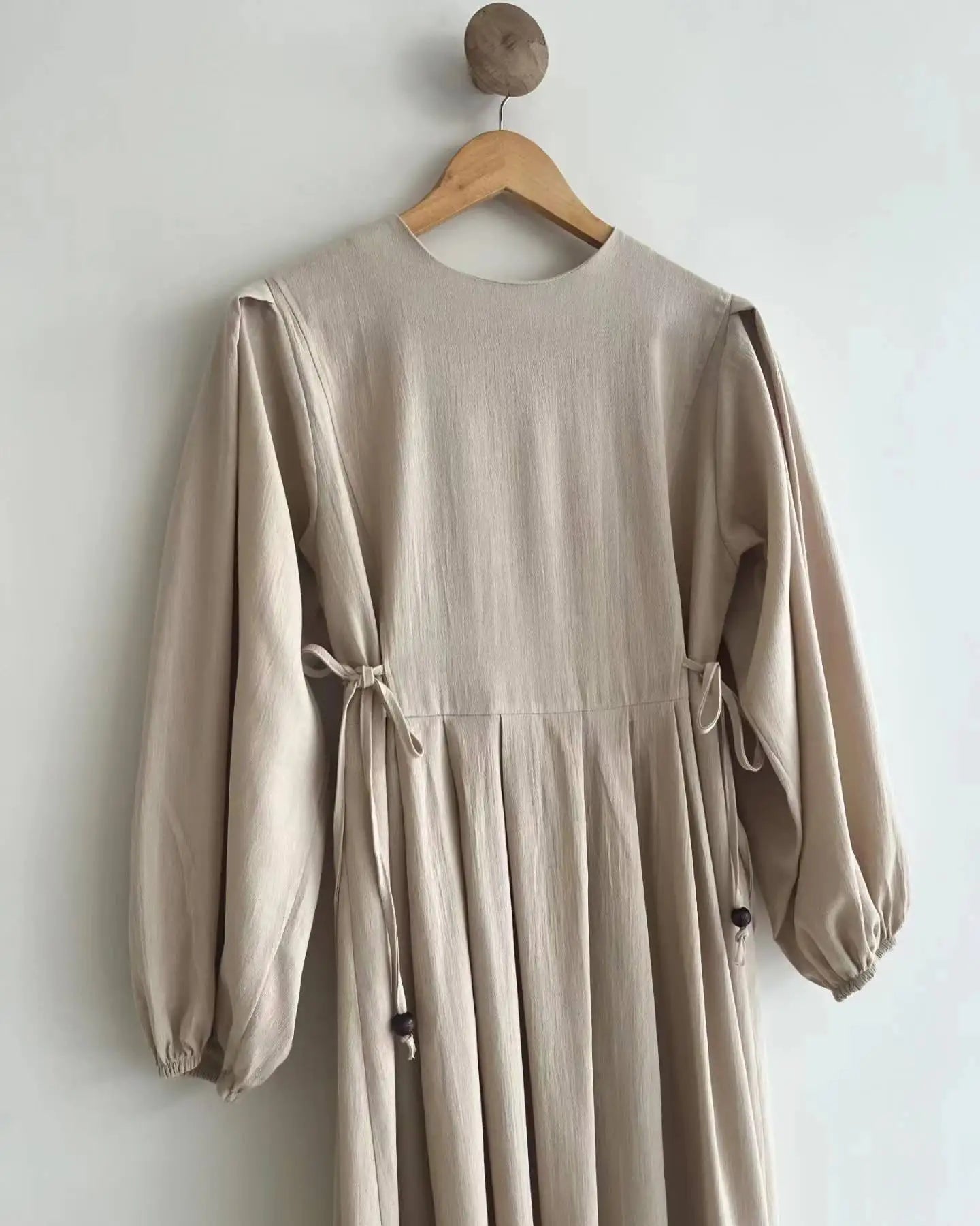 Eid Muslim Abaya Dress Women Modest Kaftan Jalabiya Lace Up Ramadan Morocco Dubai Abayas Islam Vestidos Arab Long Robe Dresses