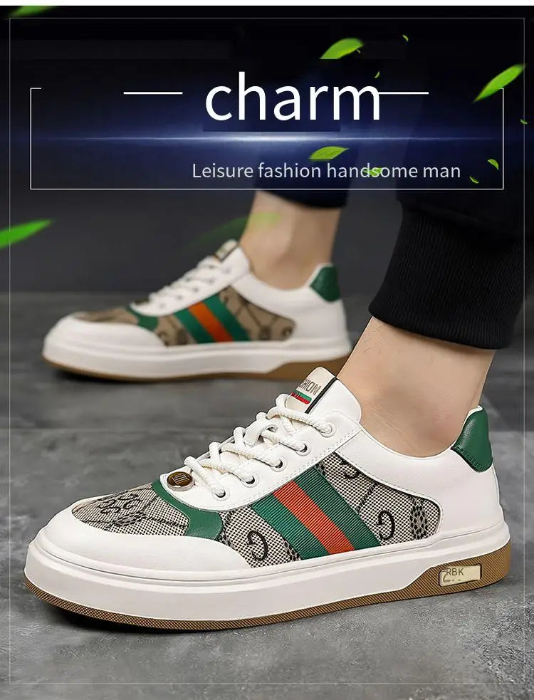 Men's Shoes Korean Style Breathable Shell Toe Trendy Versatile British Sports Men's Casual Shoes Sneakers