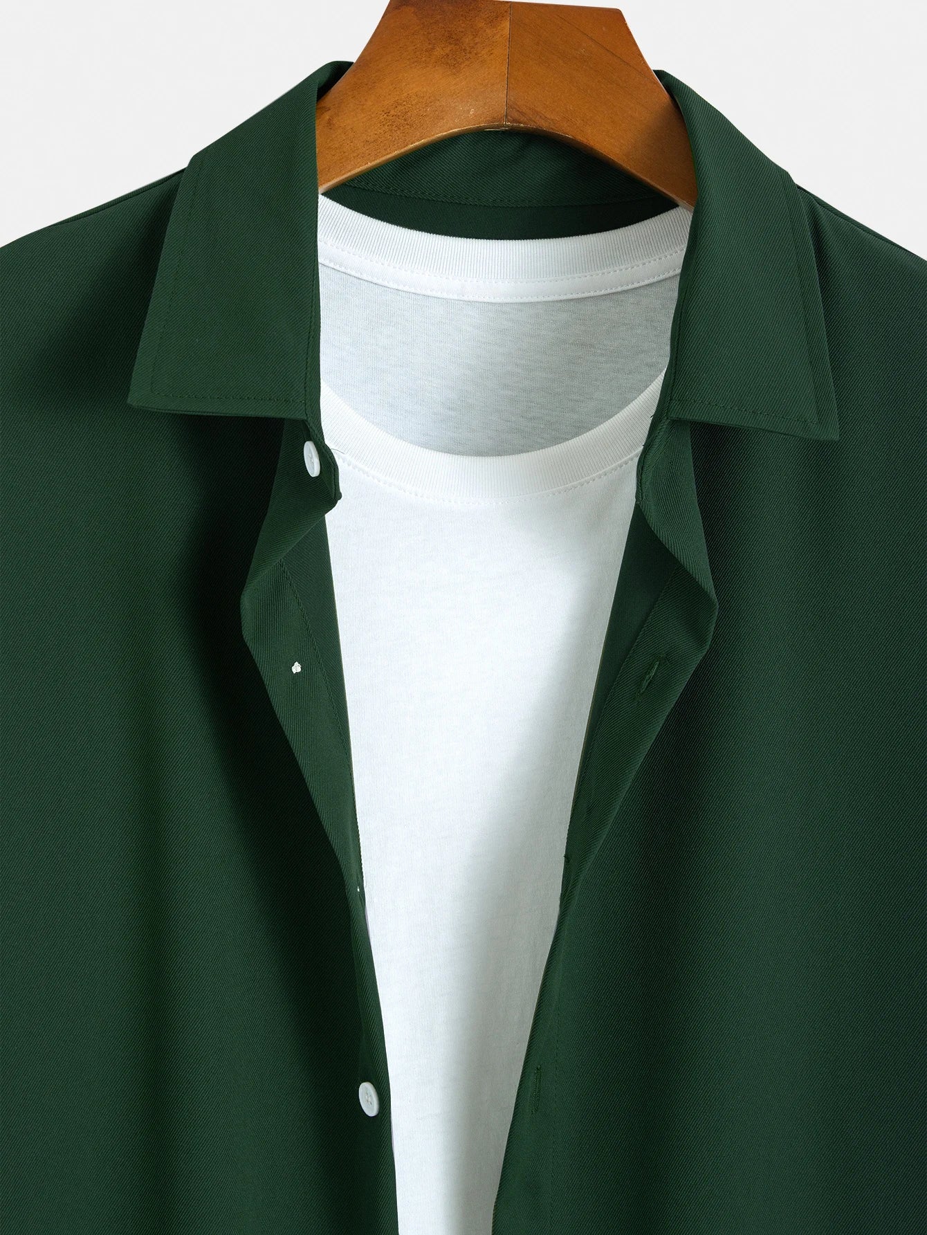 New short-sleeved shirt men's summer thin section trend Slim business casual half-sleeved shirt