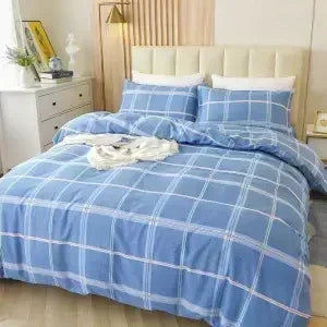 New Winter Warm Green Checkered Duvet Cover 140cm * 200cm 160cm * 200cm 180cm * 200cm Single Bed Double Bed QUEEN SIZE Bed Sack