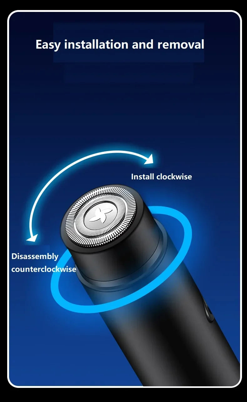 Portable Mini Electric Shaver Shaver Unisex Trimmer  USB Rechargeable Hairdressing and Shaving Tools Home Travel Car Use