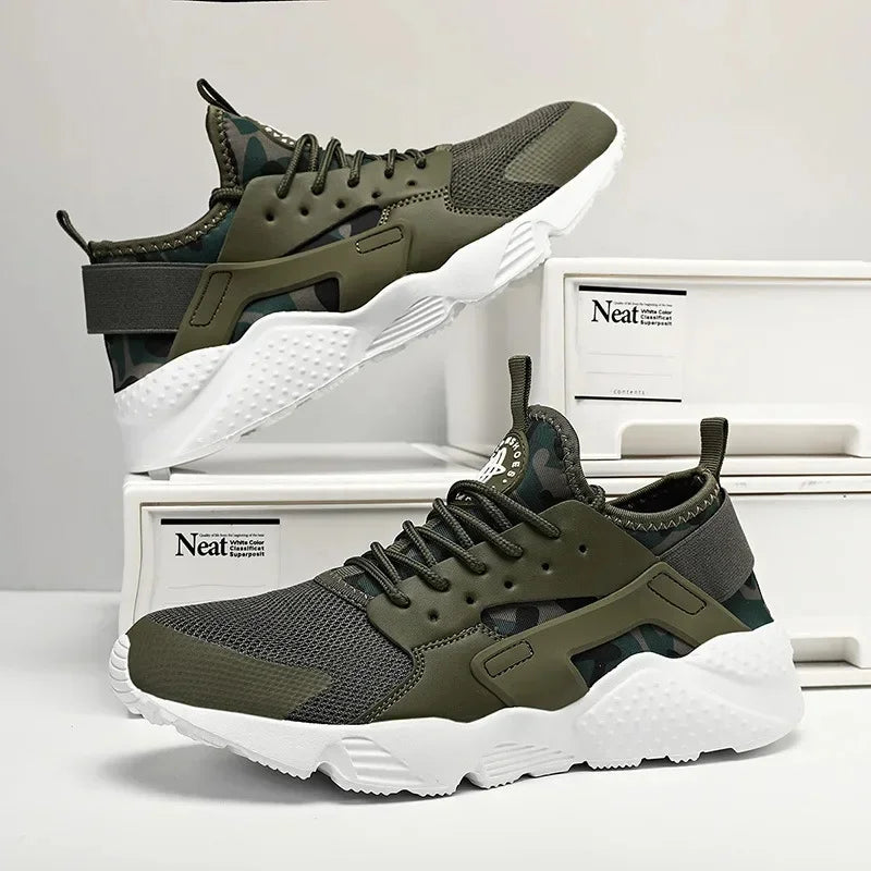 Size 36-47 Casual Sports Shoes for Men and Women Lightweight Mesh Breathable Summer Running Shoes, Fashionable EVA Outsole