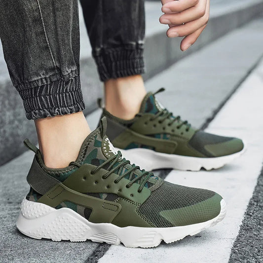 Size 36-47 Casual Sports Shoes for Men and Women Lightweight Mesh Breathable Summer Running Shoes, Fashionable EVA Outsole