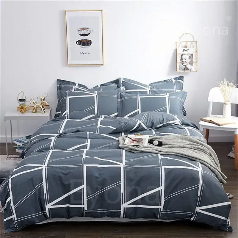High End Bed Sheets Comfortable and Lightweight Duvet Cover Suitable for All Skin Types Male Female Students in All Seasons