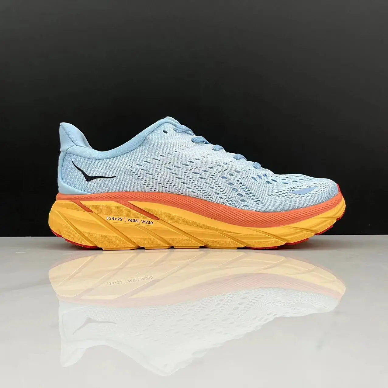 ‮hoka one one Clifton 8 Sneakers Men Lifestyle Sport Shoes Light Breathable Canvas Shoes Outdoor Running Shoes