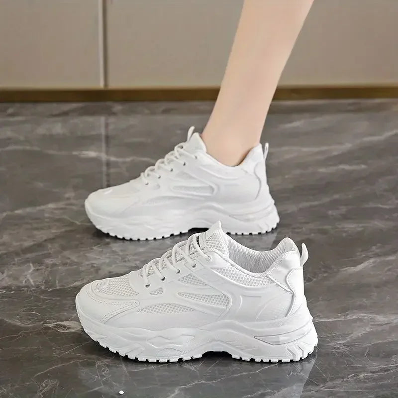Sneakers Shoes for Women Sports Woman Footwear High on Platform Athletic New Arrival 2024 A Daily Routine 39 Aesthetic Deals In